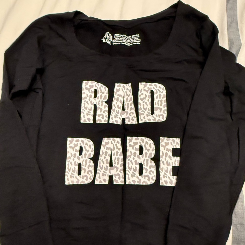Portage and Main oversized sweatshirt